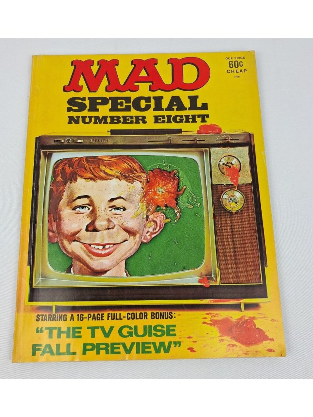 Mad Magazine Special Number 8 1972 Humor Issue Featuring 16-Page Full-Color Bonu